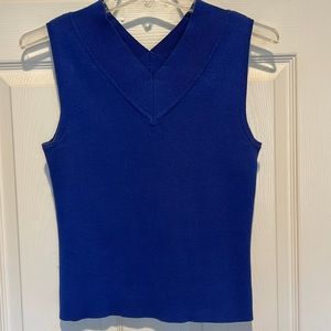 Sag Harbor Blue Top - Petite M